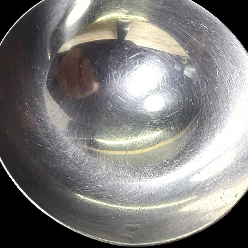 Beka Rostfrei Stainless Steel Serving Ladle Hook Handle Large Vintage Utensil